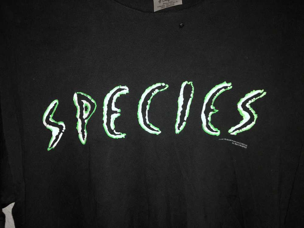 Other Vintage 1995 sci fi movie t shirt Species S… - image 2