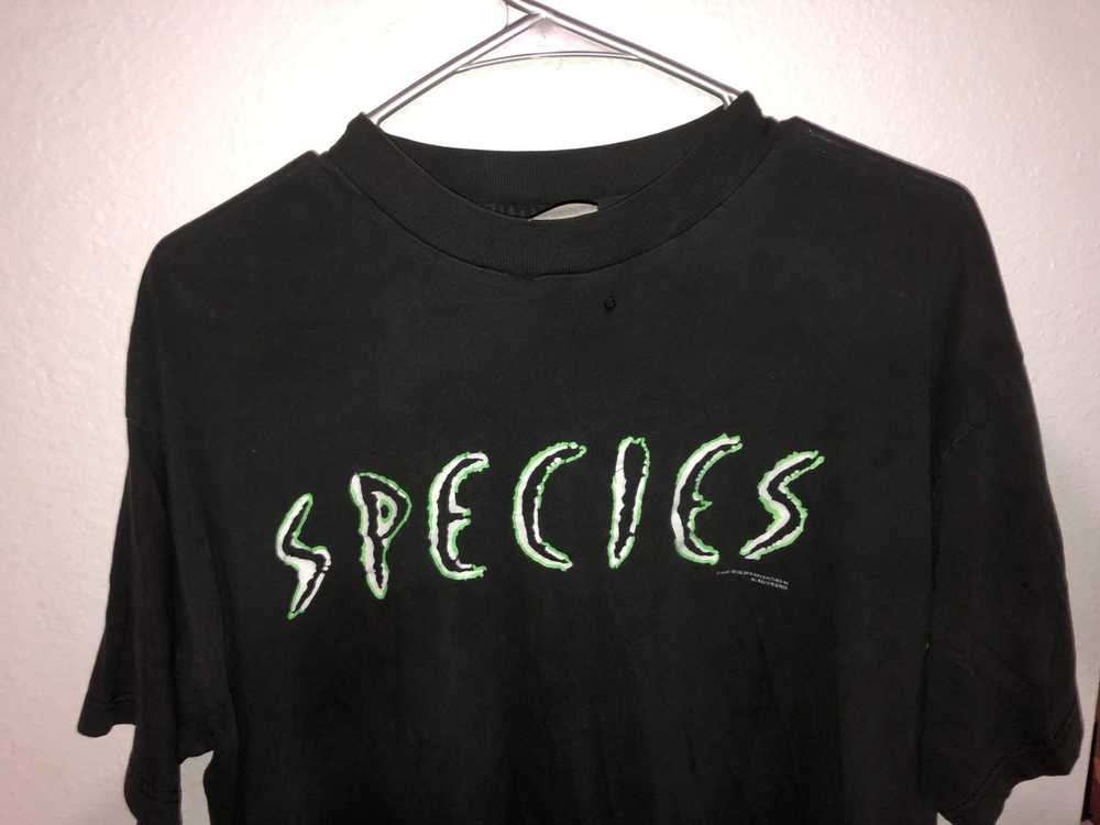 Other Vintage 1995 sci fi movie t shirt Species S… - image 5