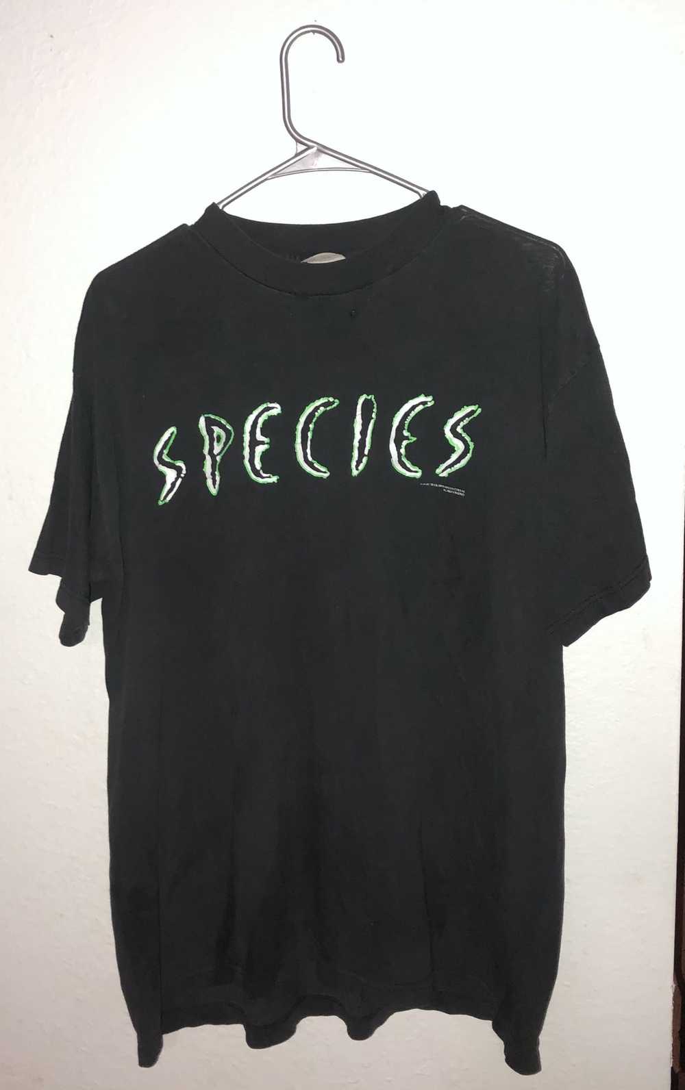 Other Vintage 1995 sci fi movie t shirt Species S… - image 6