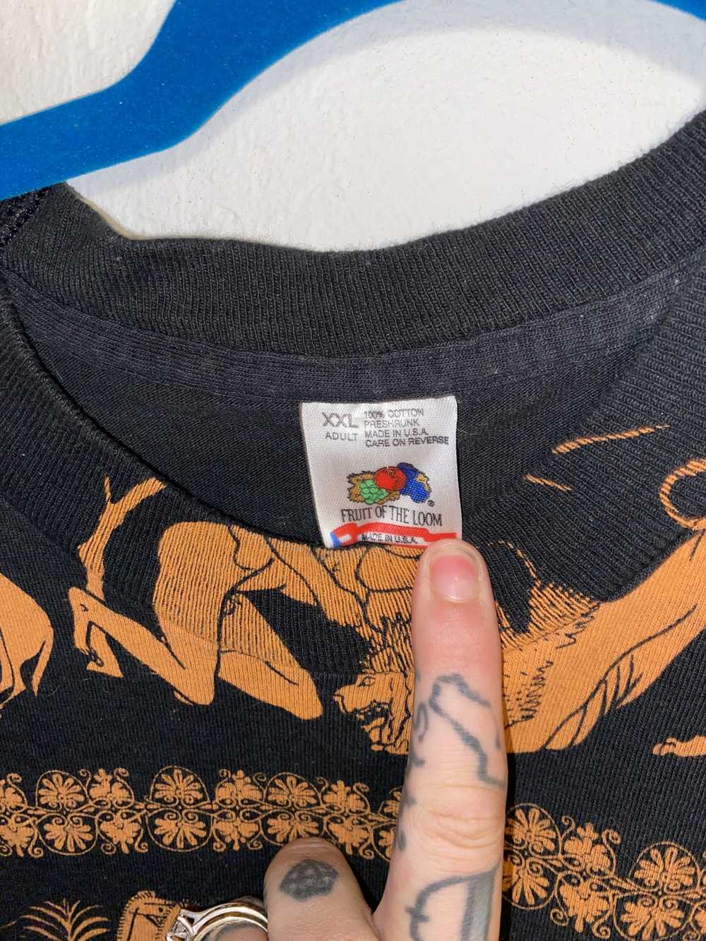 Fruit Of The Loom × Other Vntg Single Stitch Rare… - image 2