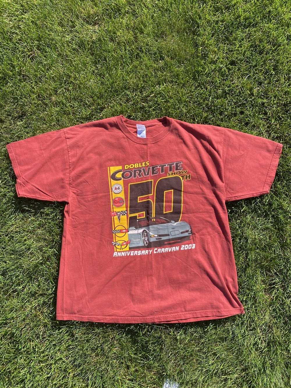 Gildan × NASCAR × Vintage 50th Anniversary Corvet… - image 1