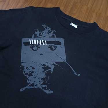 Band Tees × Nirvana × Rock T Shirt Nirvana Casset… - image 1