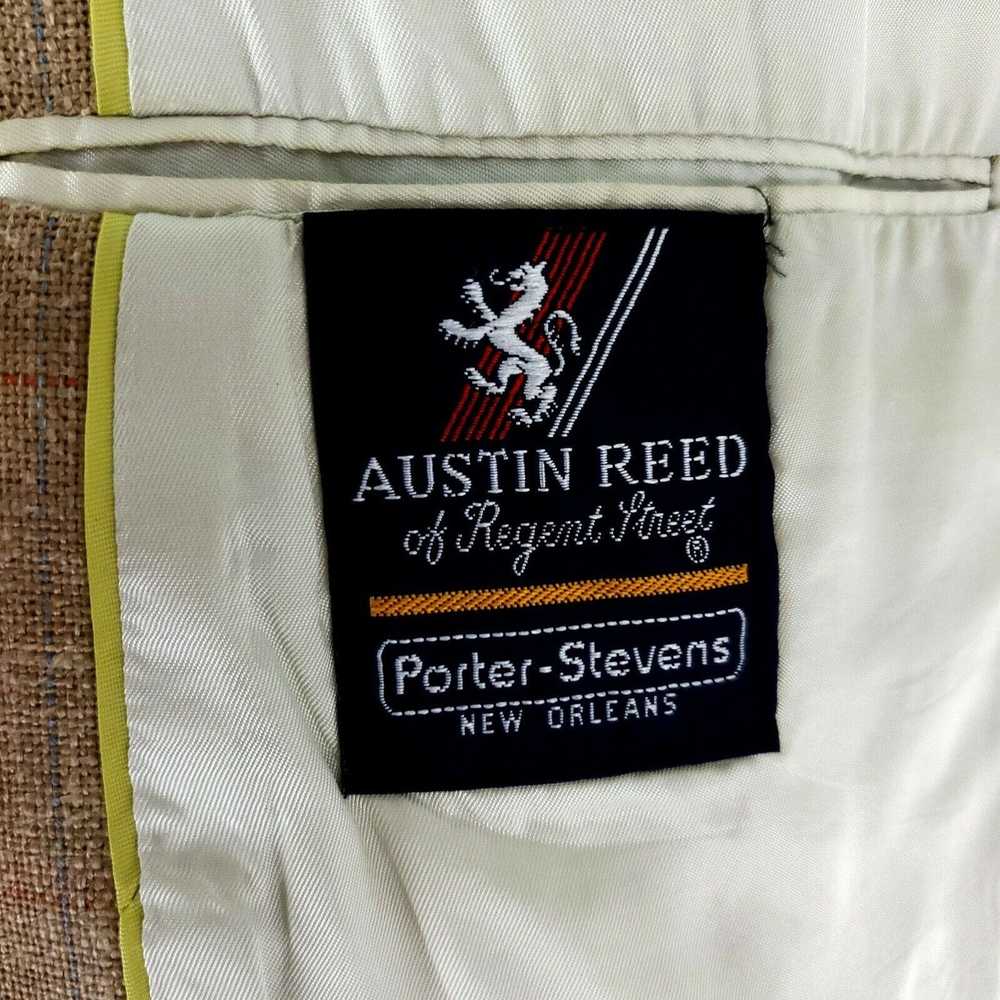 Austin Reed Austin Reed Linen 2 Button Blazer 40L… - image 8