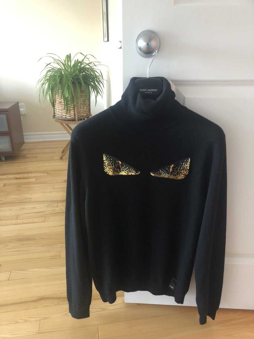 Fendi Fendi Cashmere Bug Eyes sweater size small - image 1