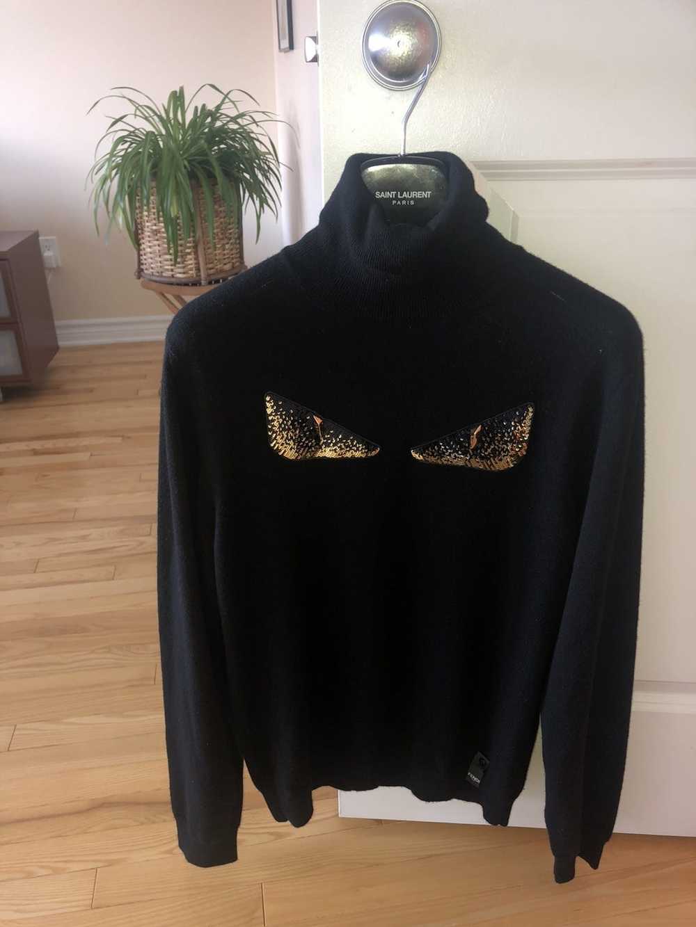 Fendi Fendi Cashmere Bug Eyes sweater size small - image 2