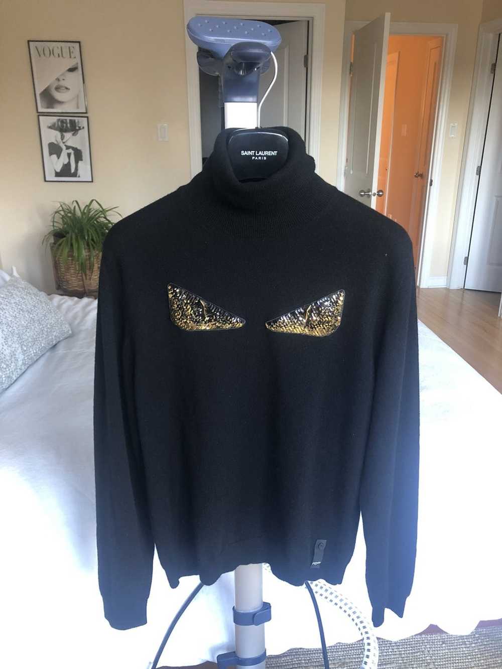 Fendi Fendi Cashmere Bug Eyes sweater size small - image 6