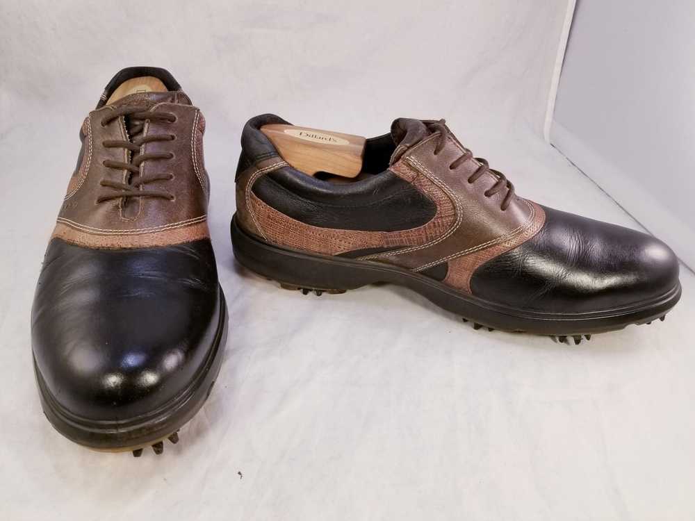 Ecco CLASSICS ECCO GOLF SHOES BROWN BLACK LEATHER SIZ… Gem