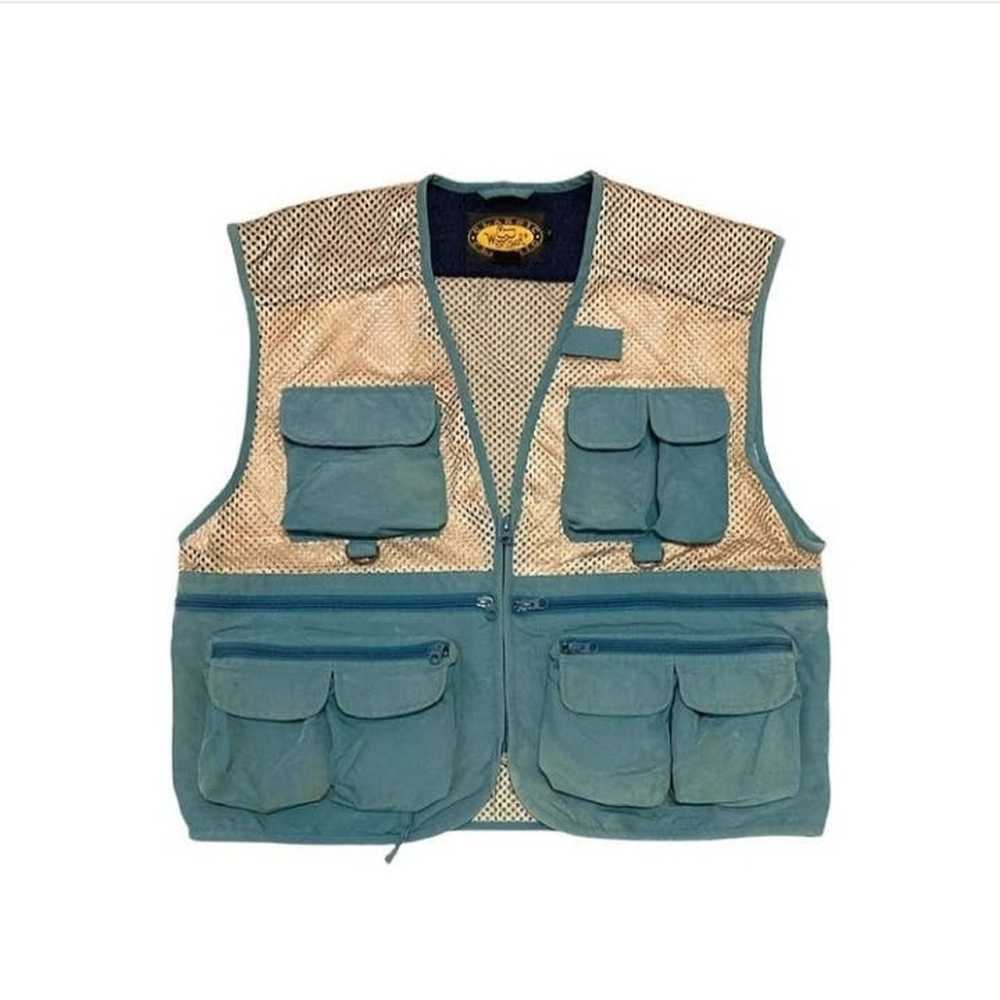 Vintage 90s Woolrich Fly Fishing Vest - image 1