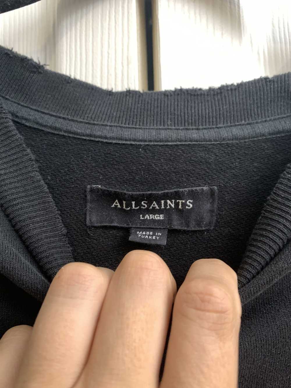 Allsaints Black AllSaints sweatshirt - image 3