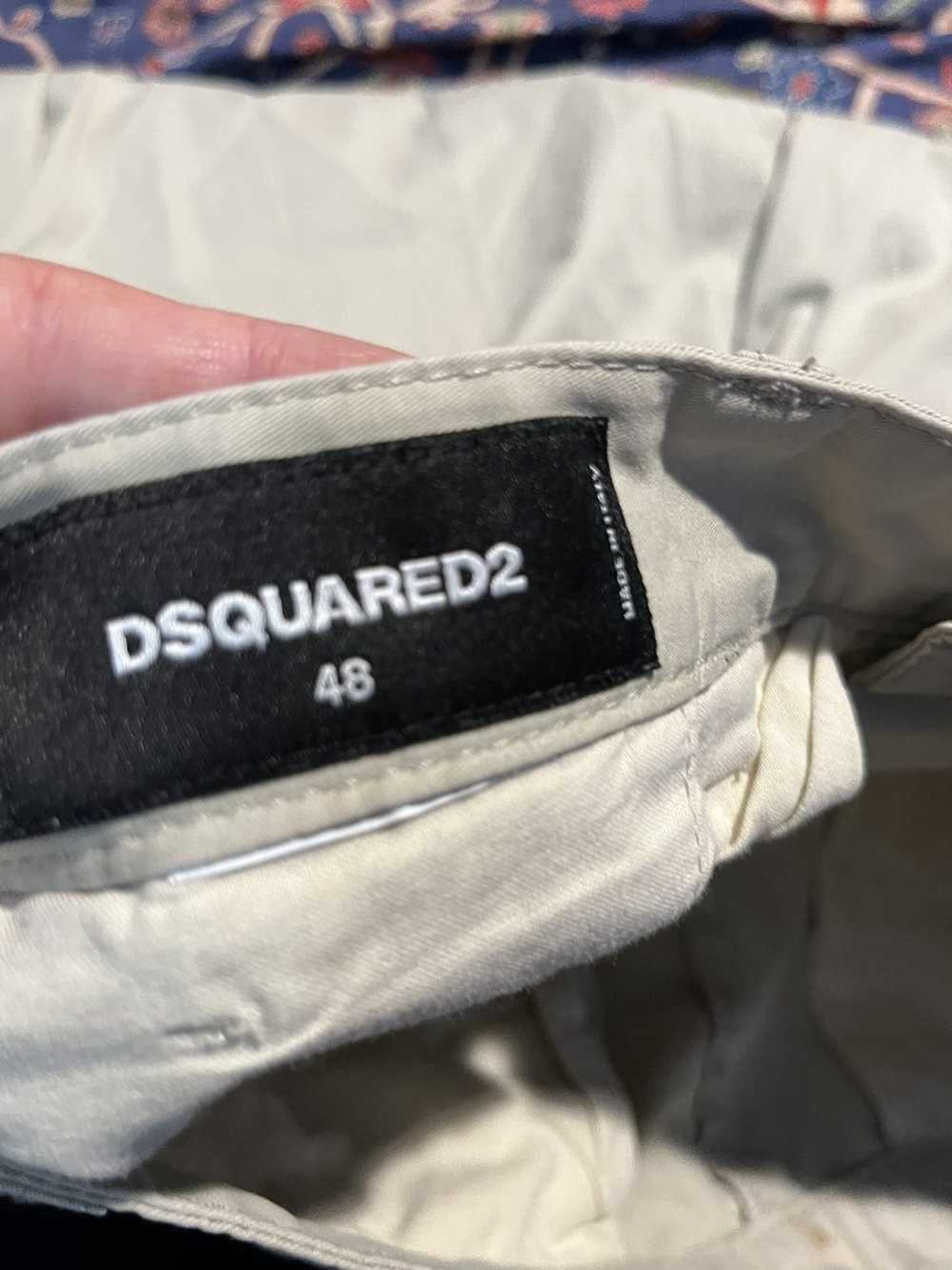 Dsquared2 Dsuared2 khaki 3/4 pants 48 distressed - image 7