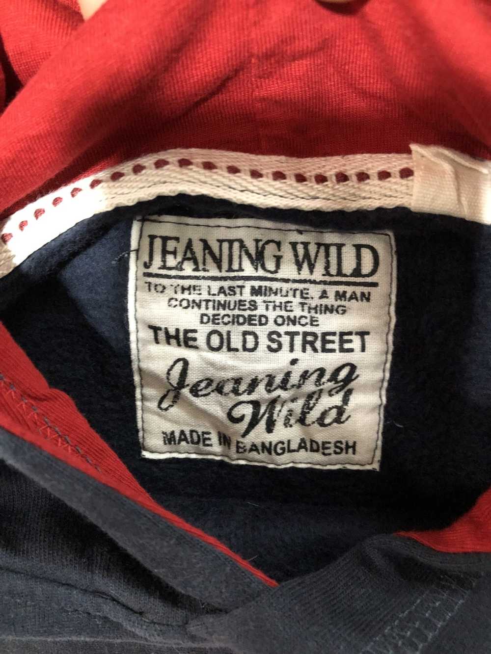 Japanese Brand × Streetwear Jeaning wild hoodies … - image 6