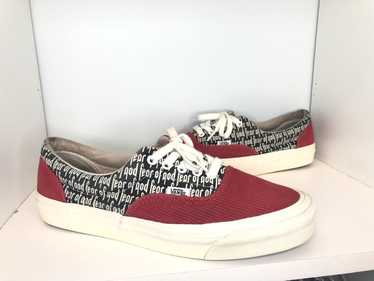 Fear of God × Vans Fear of god vans era 95 DX red… - image 1