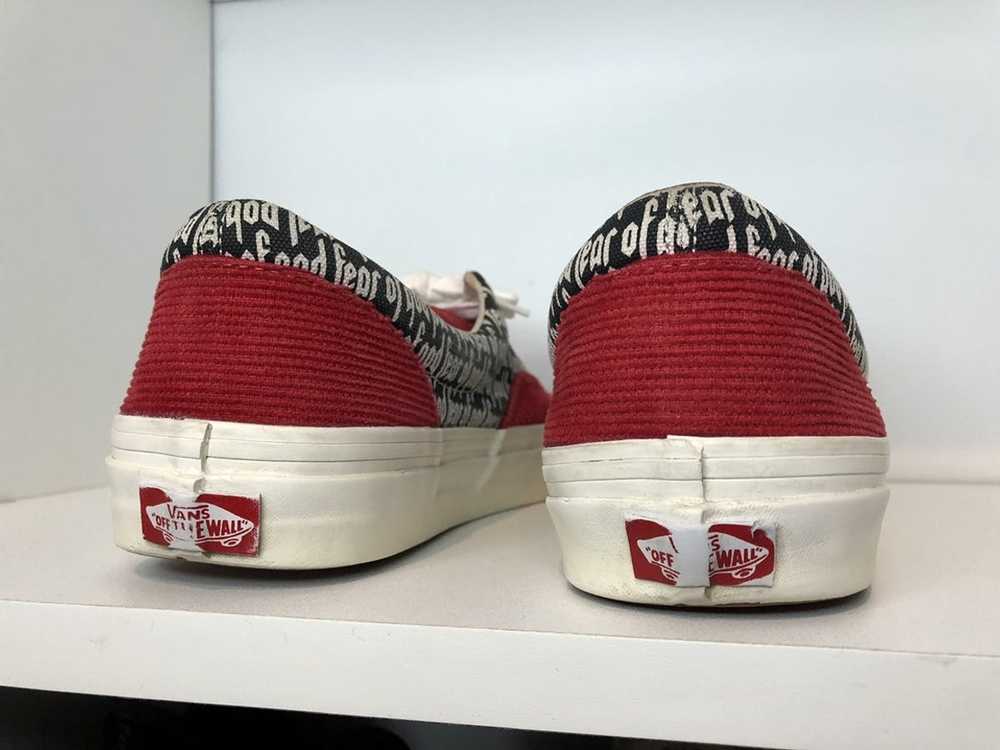 Fear of God × Vans Fear of god vans era 95 DX red… - image 4