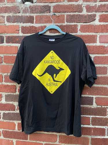 Vintage No Kangaroos “In Austria” Street sign VTG… - image 1