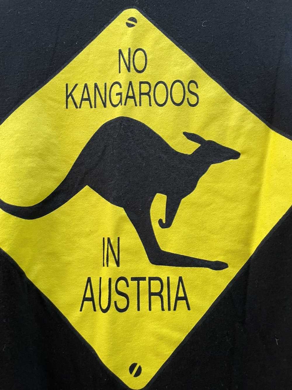 Vintage No Kangaroos “In Austria” Street sign VTG… - image 2