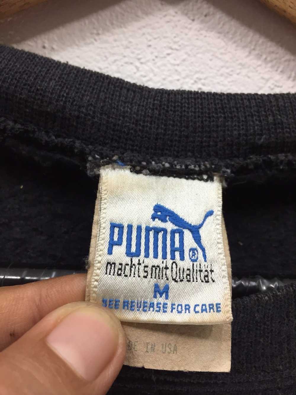 Puma × Vintage Vintage Puma Big Logo Sweatshirt - image 5