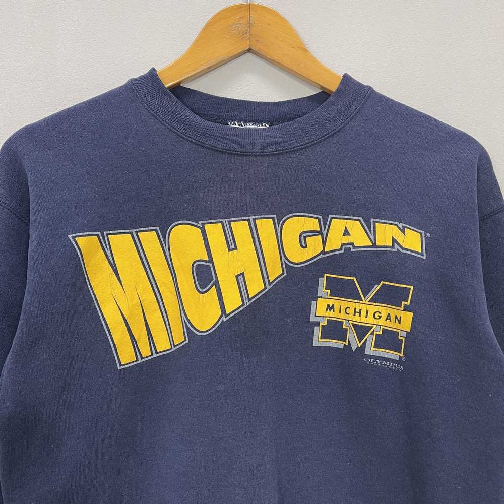 Vintage Michigan Sweatshirt Michigan Olympus - image 3