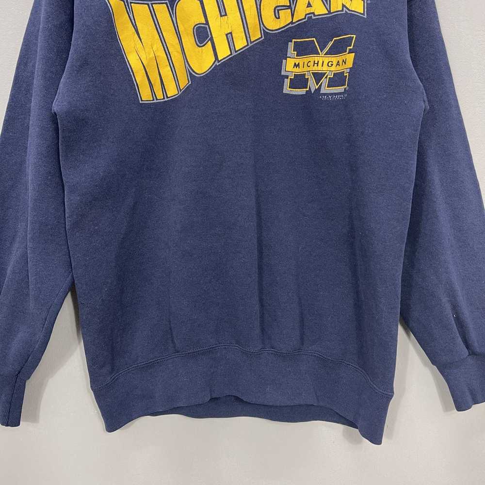 Vintage Michigan Sweatshirt Michigan Olympus - image 4