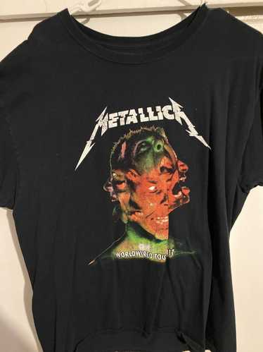Metallica 2017 Metallica world wired tour tshirt