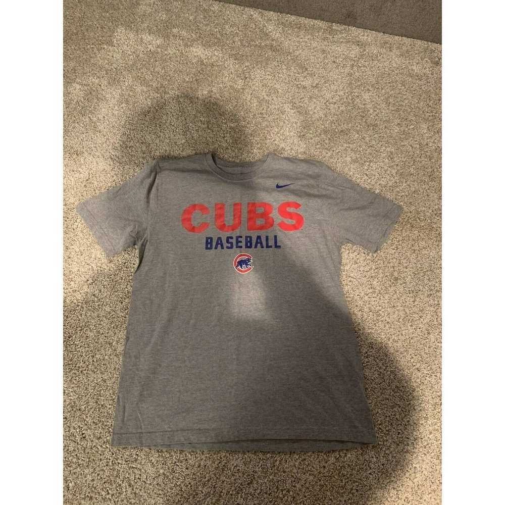 Nike Nike Chicago Cubs Gray Cubs Baseball t-shirt… - image 2
