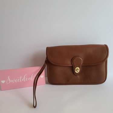 Vintage coach turnlock clutch - Gem