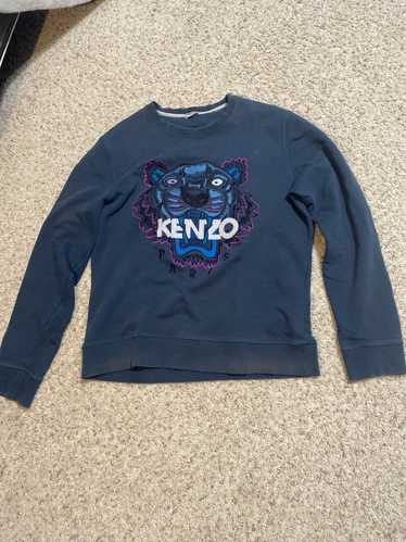 Kenzo Vintage Kenzo Blue crewneck - image 1