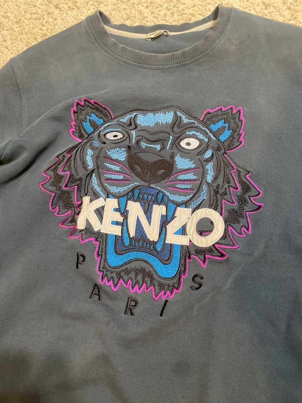 Kenzo Vintage Kenzo Blue crewneck - image 2