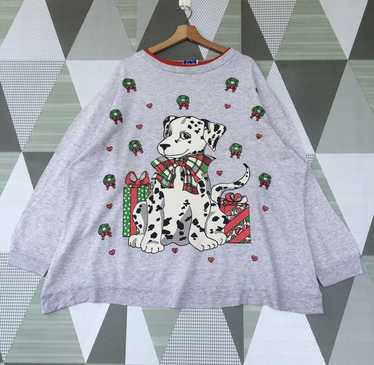 Japanese Brand × Vintage Ys Sport Dog Sweatshirt … - image 1