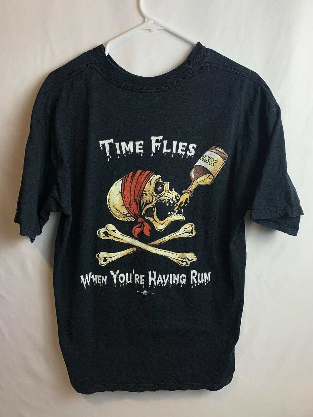Gildan Gildan Pirate Skull Tourist T-Shirt Size L… - image 2