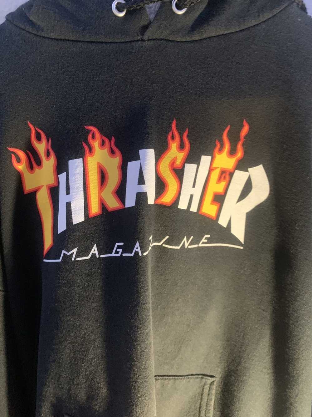 Thrasher thrasher hoodie fire - image 1