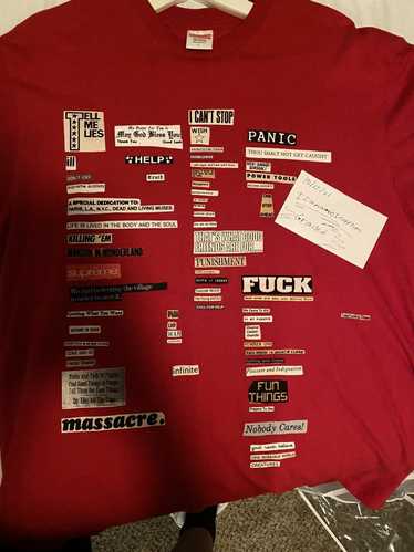 Supreme shop cutout tee