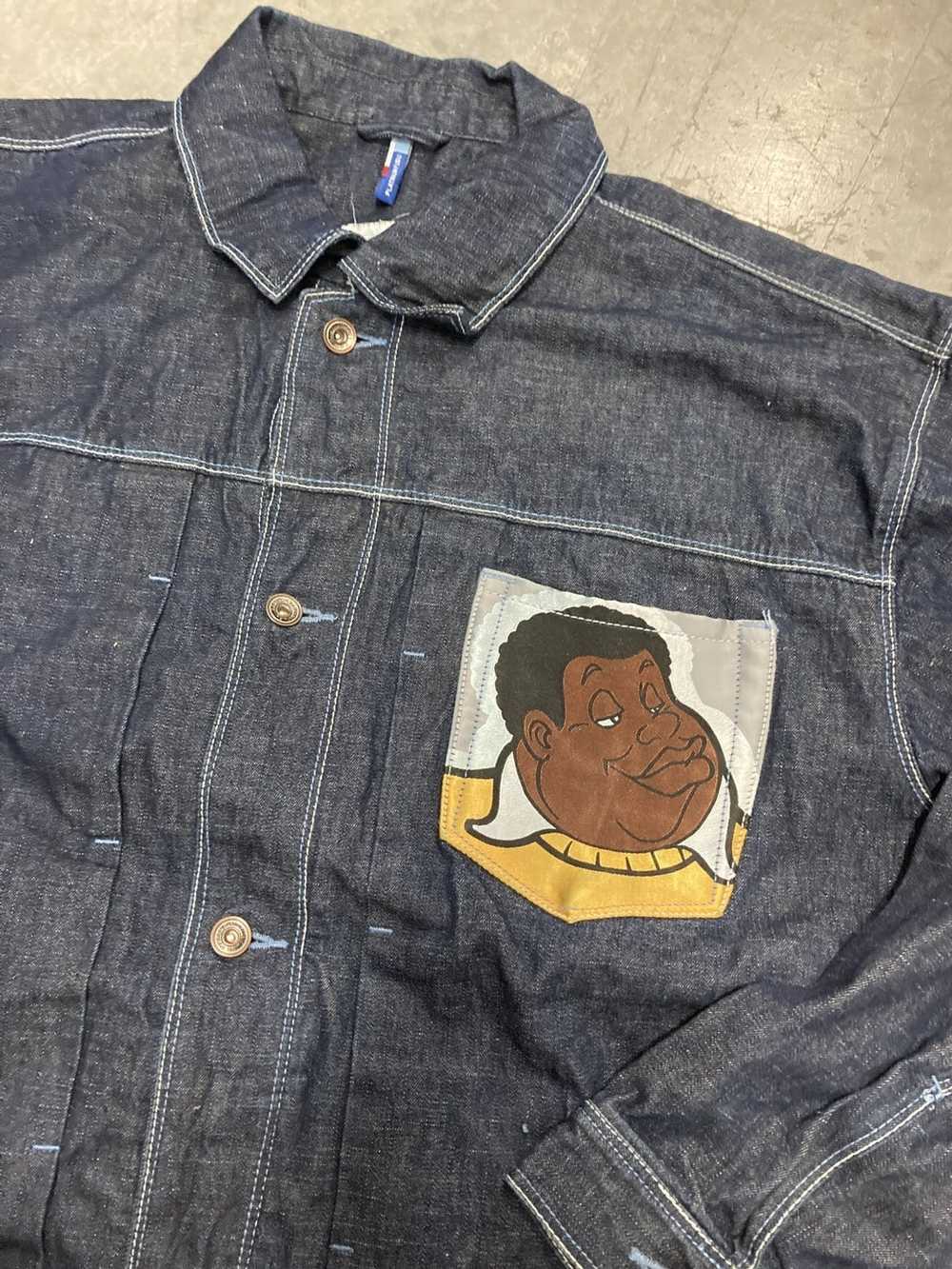 Fubu × Vintage VTG Platinum FUBU Fat Albert Blue … - image 1