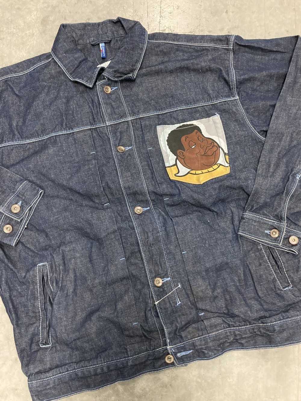 Fubu × Vintage VTG Platinum FUBU Fat Albert Blue … - image 2