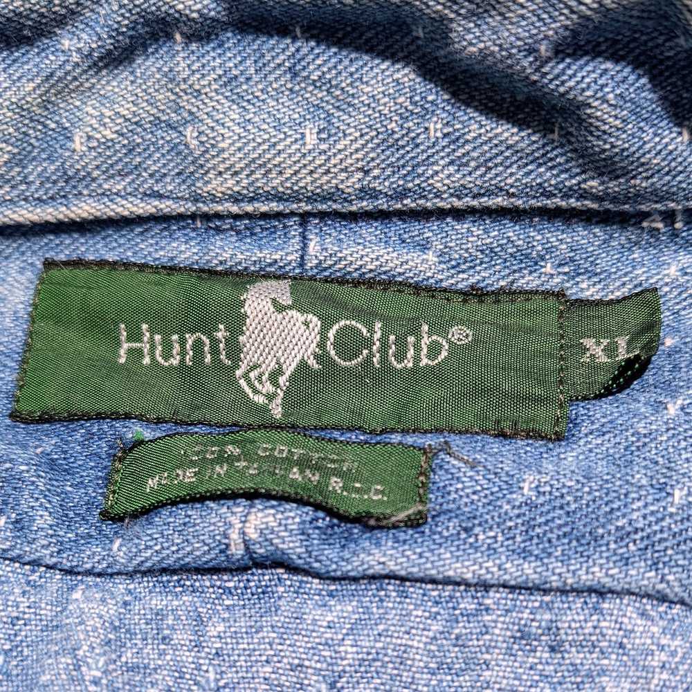 Hunt Club Vintage Hunt Club Jean Denim Heavy Shir… - image 5