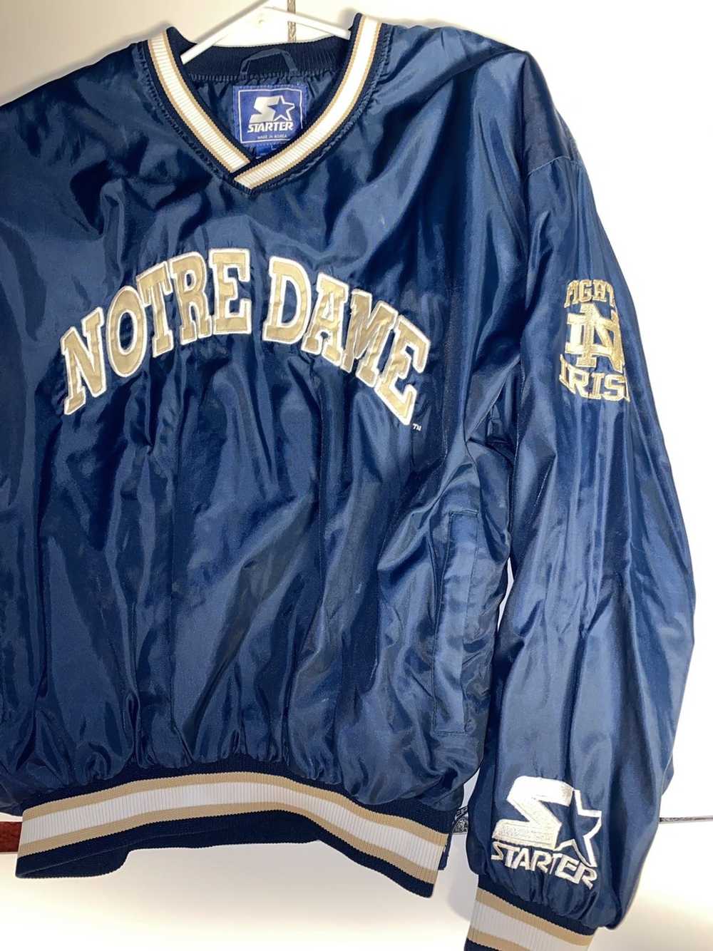Starter Vintage Starter Notre Dame Jacket - image 3