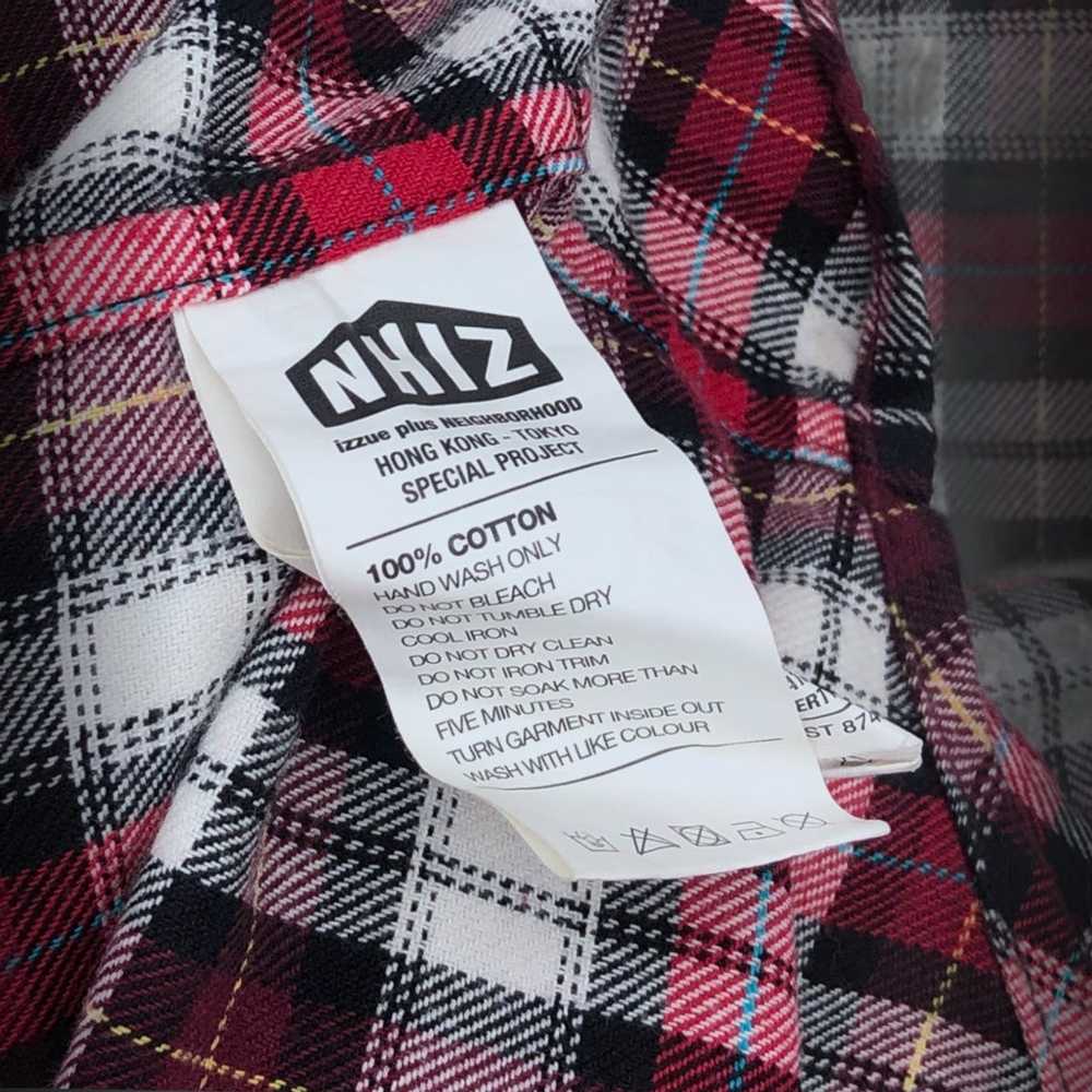 Izzue × Neighborhood NHIZ: Plaid Flannel L/S Butt… - image 5