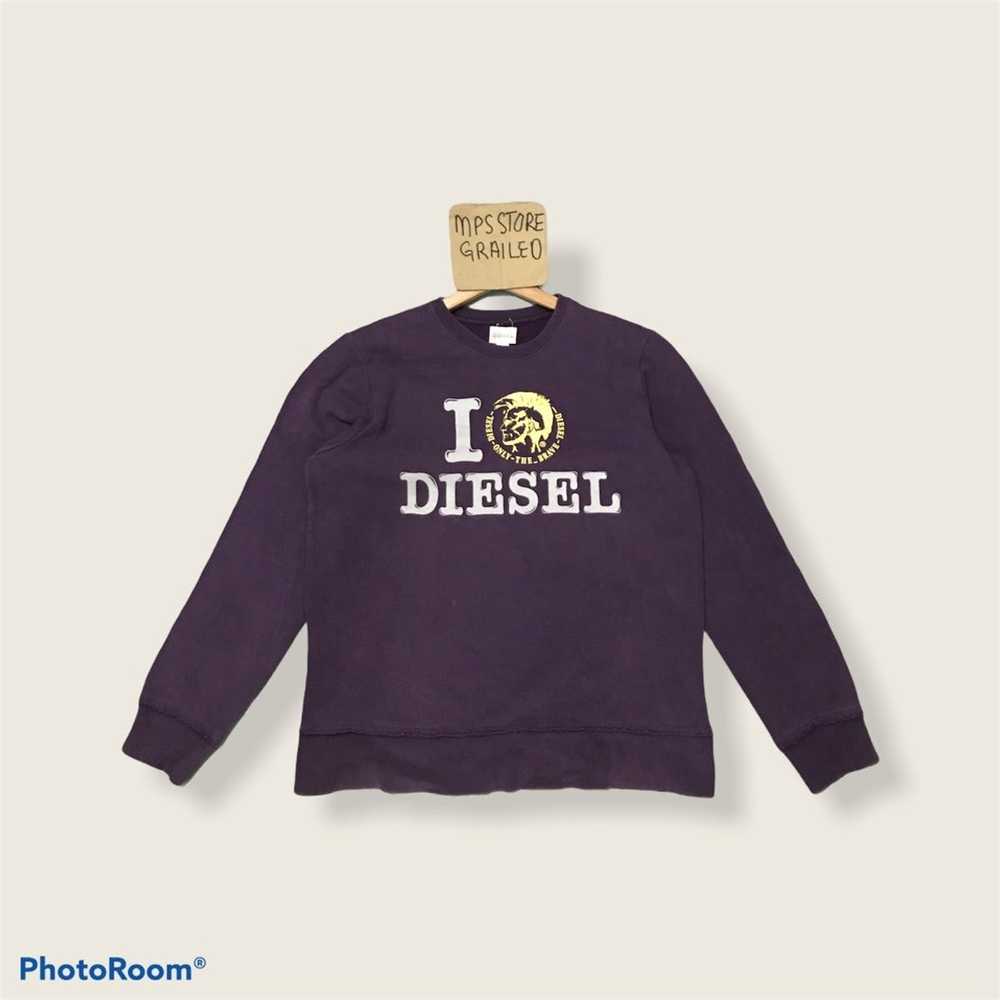 Diesel × Vintage VINTAGE DIESEL SWEATSHIRT BIG SP… - image 1