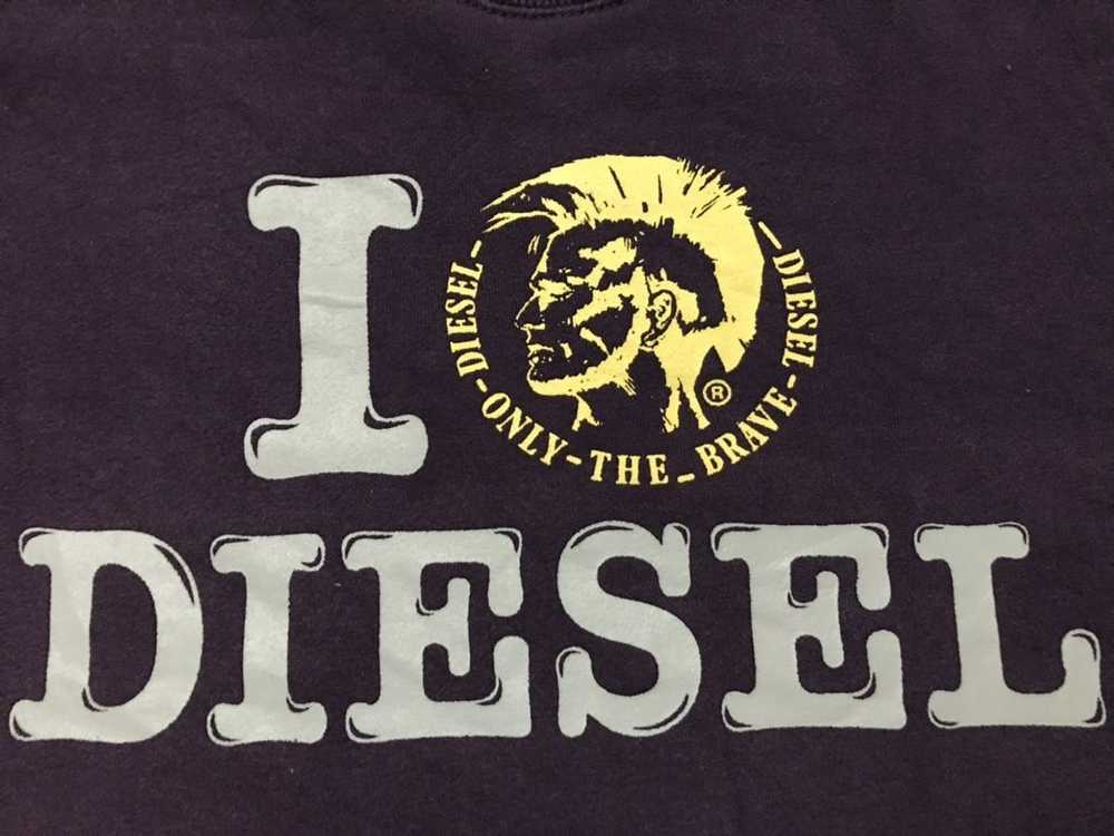 Diesel × Vintage VINTAGE DIESEL SWEATSHIRT BIG SP… - image 5