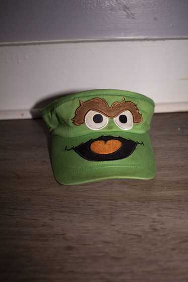 Vintage 2003 Oscar The Grouch Visor