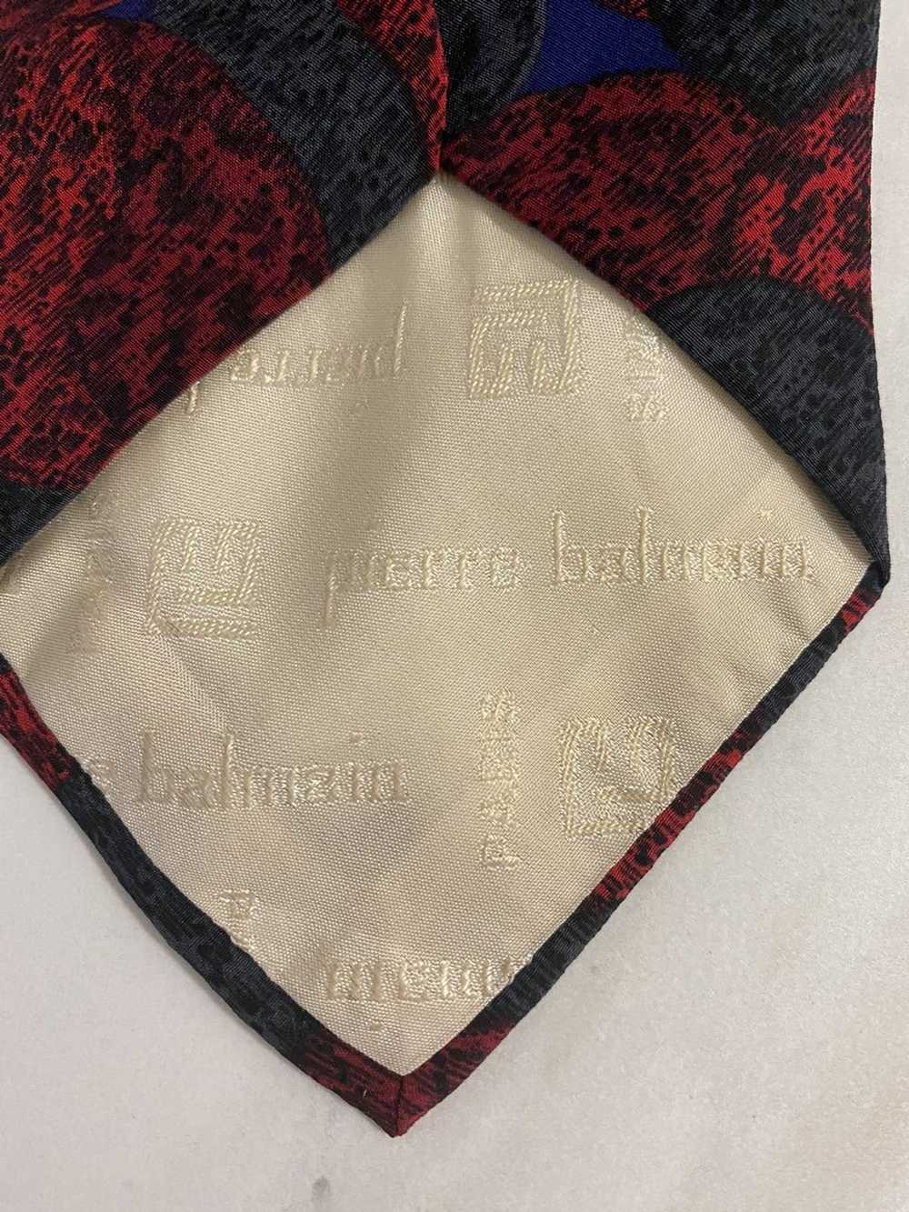 Pierre Balmain Vintage Balmain 100% silk necktie - image 3