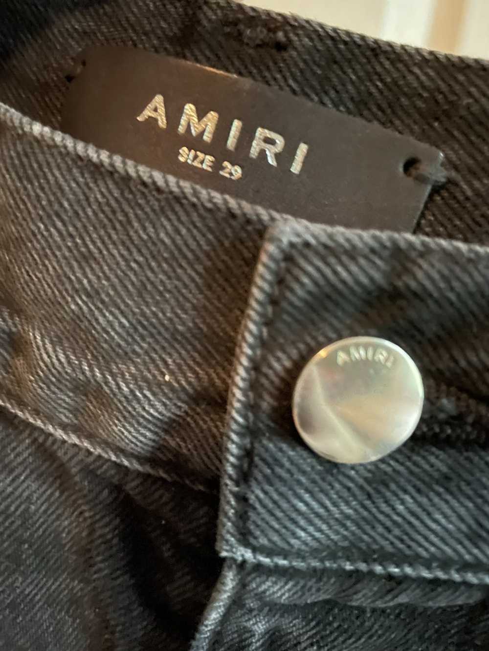 Amiri Amiri denim shorts black - image 5