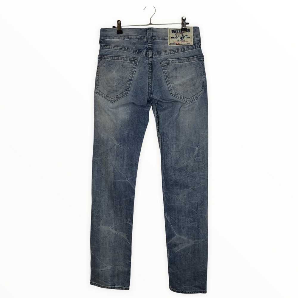 True Religion × Vintage True Religion jeans drip … - image 3