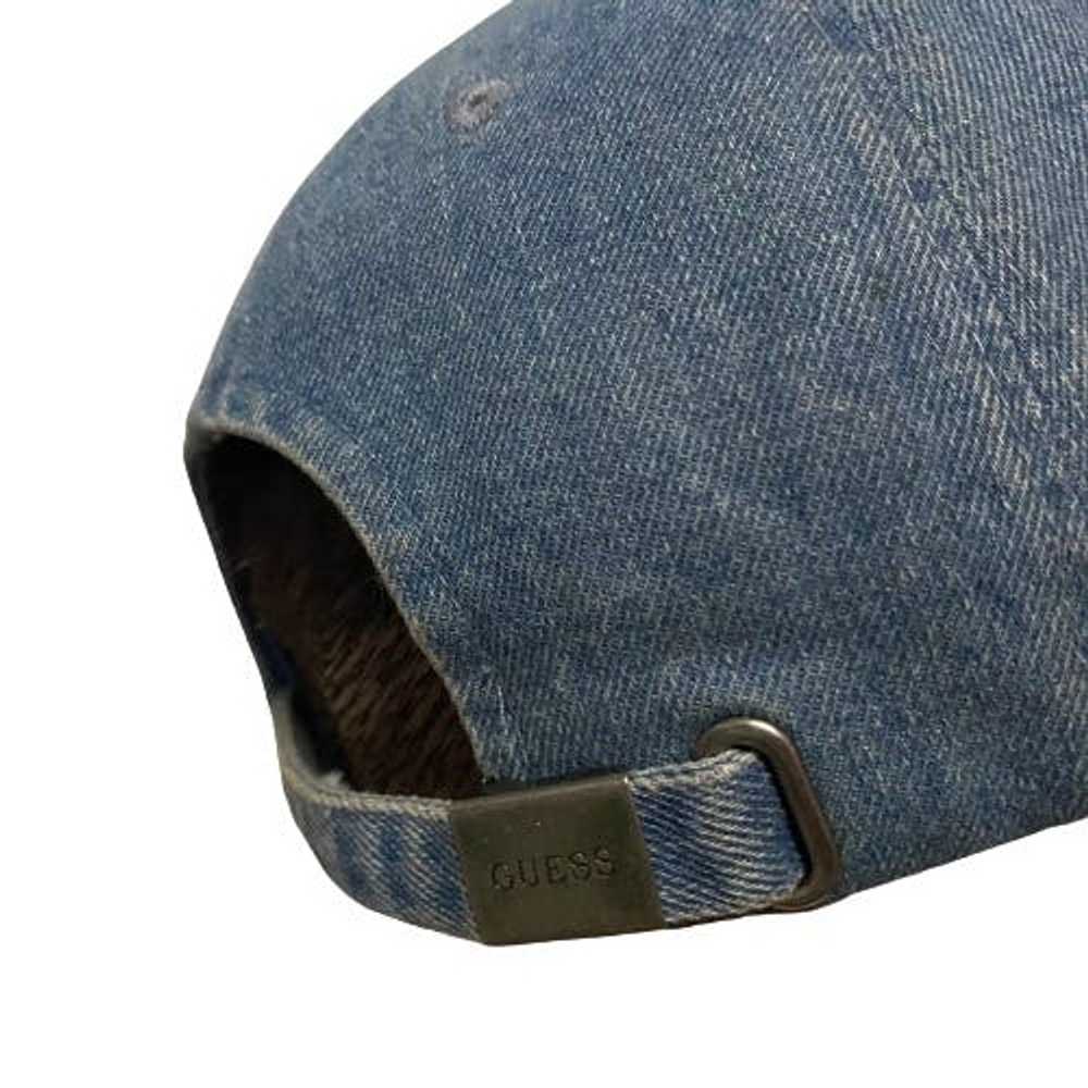Guess × Vintage Vintage Guess Denim Cap Hat Strap… - image 5