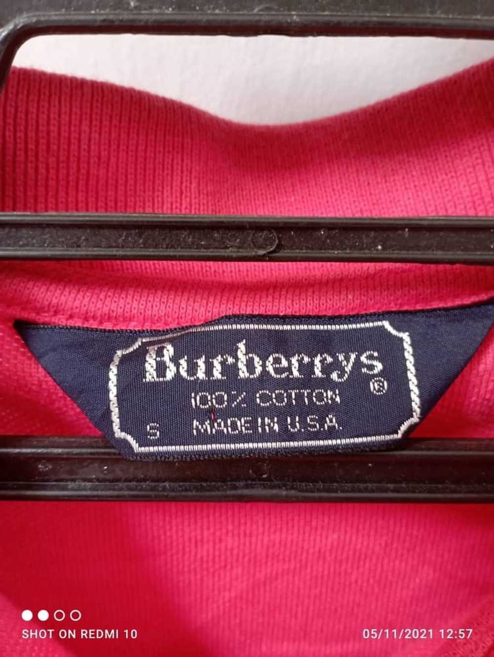 Made In Usa × Vintage Burberry polo shirt - image 2
