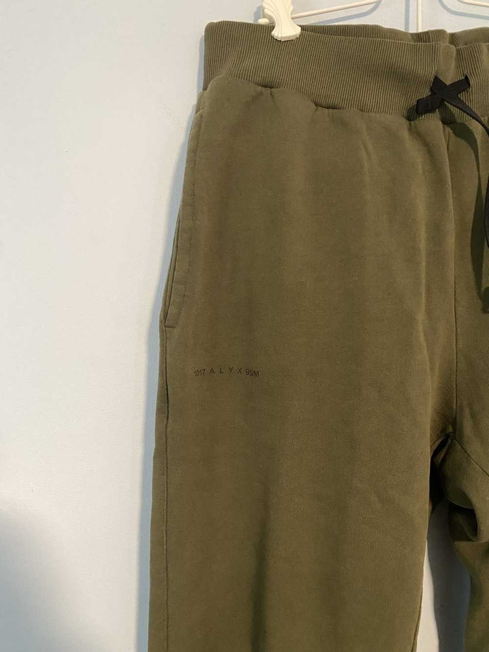 Alyx Alyx Forest Green Sweatpants 1/2 - image 4