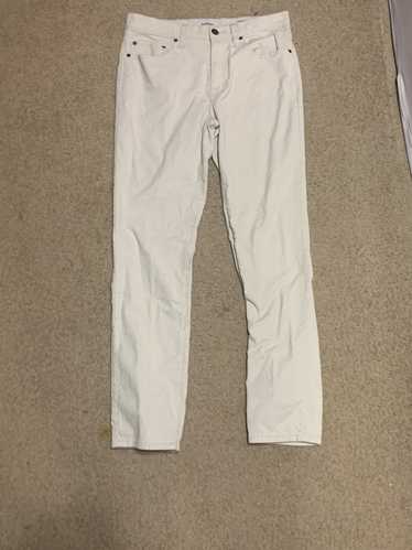 Vintage Vintage white corduroy casual pants