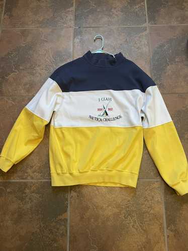 Nautica Vintage nautica j class sailing sweater