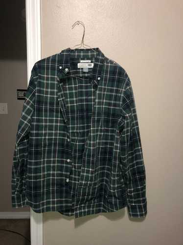 Old Navy Green Flannel