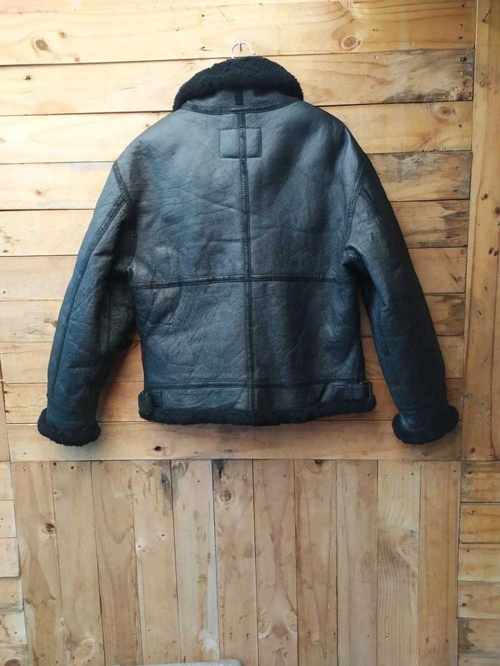 B 3 × Leather Jacket × Military MILITARY CLOTHING… - image 8
