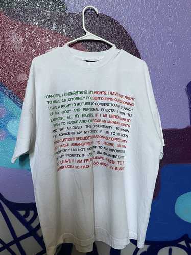 Babylon “Know Your Rights” Babylon s/s t-shirt